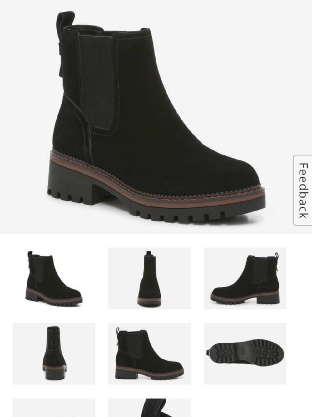 Black Suede Leather Boots